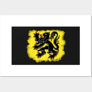 The Black Lion of Flanders, Flemish Nationalism Posters and Art